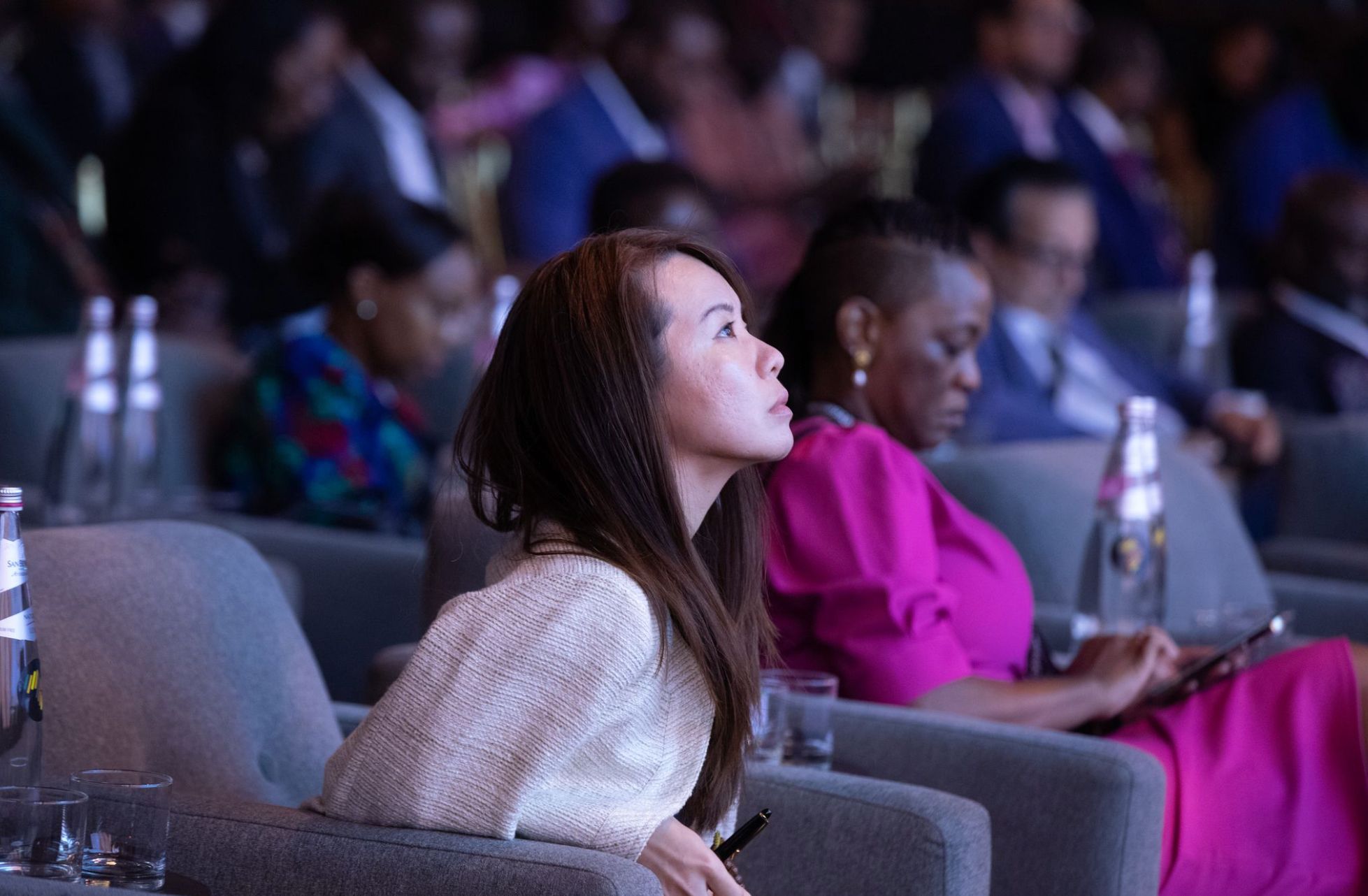 Coco Liu at conference